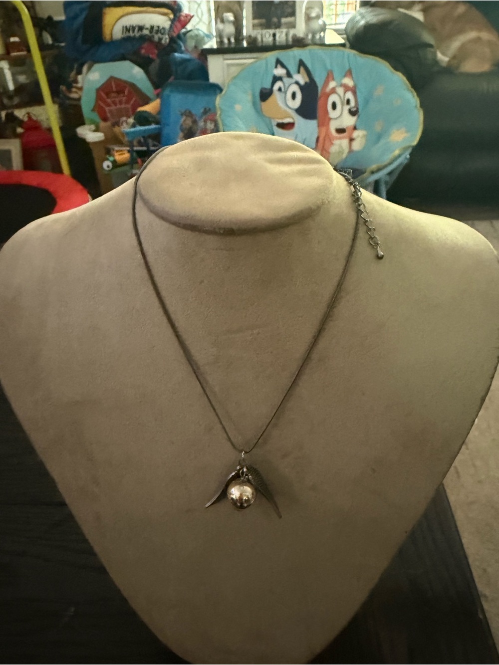 Harry Potter Golden Snitch Necklace